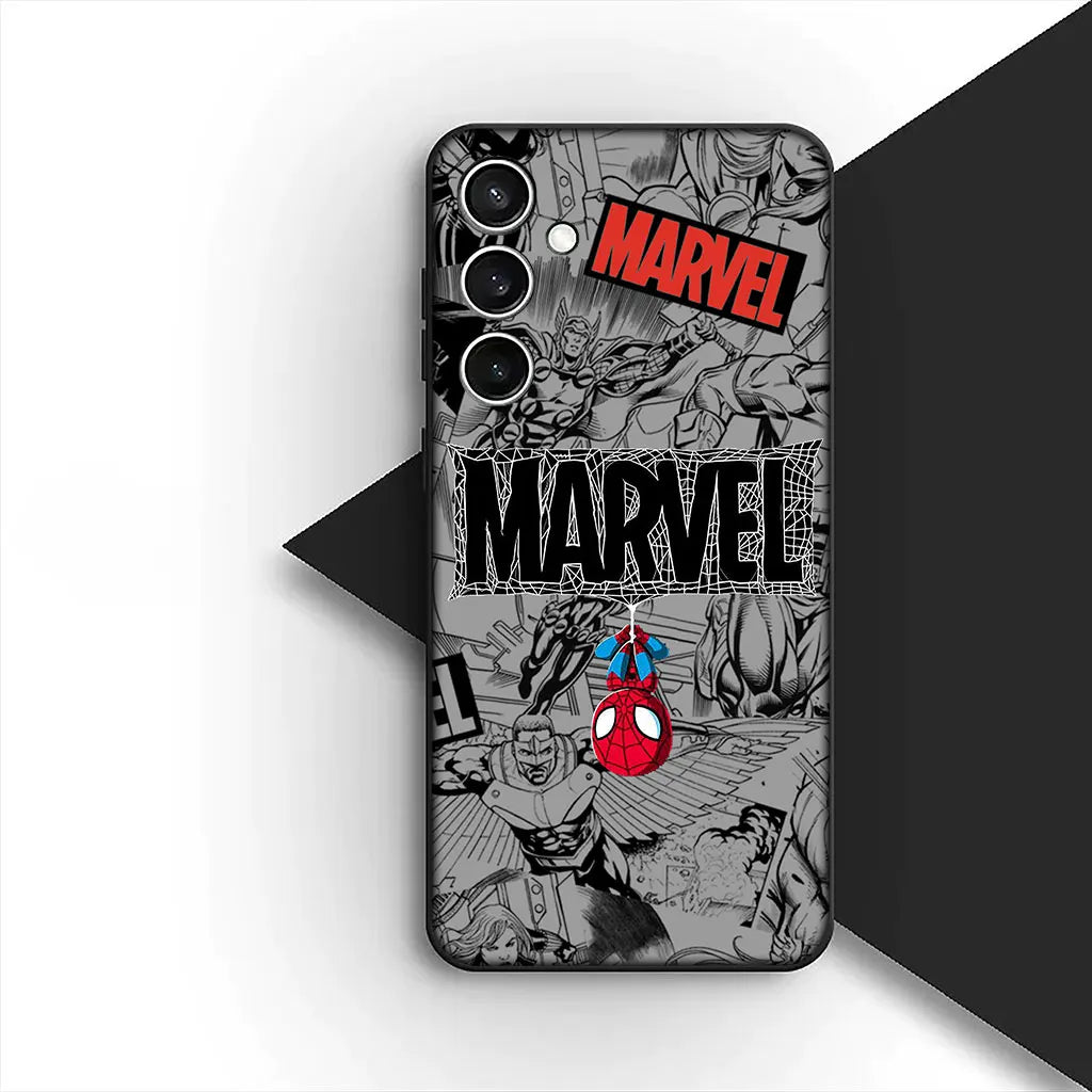 Cover Venom Spider Man Marvel Spiderman Phone Case for OPPO A18 A16 A80 A40 A17 A15 A38 A78 A79 A54 A57 A58 A60 4G 5G Casing