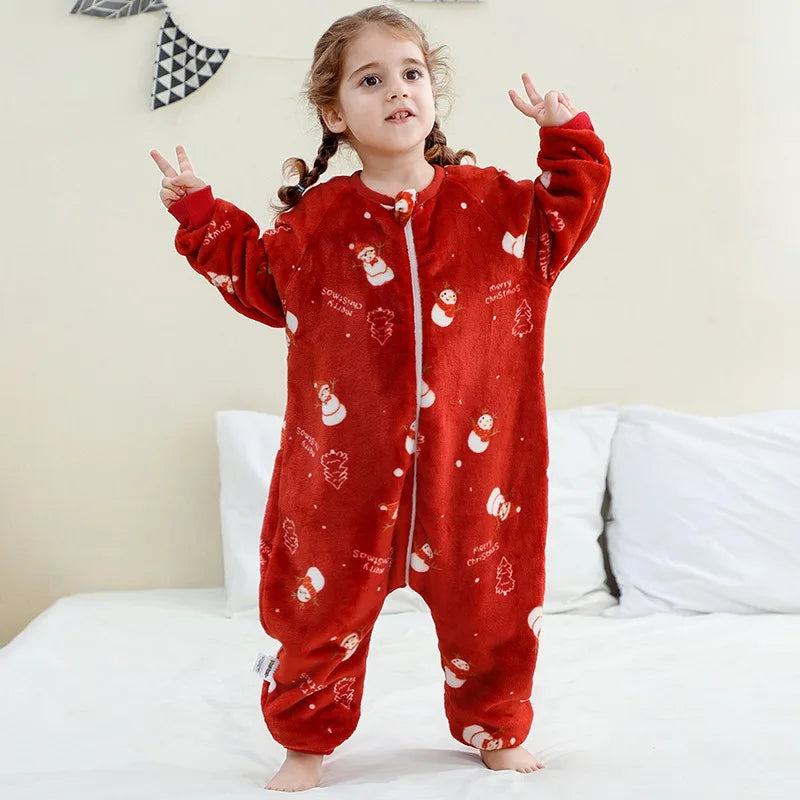 Kids Animal Dinosaur Kigurumi Costume Cosplay Cartoon Jumpsuit for Children Halloween Christmas Girls Boys Hooded Pajamas Onesie