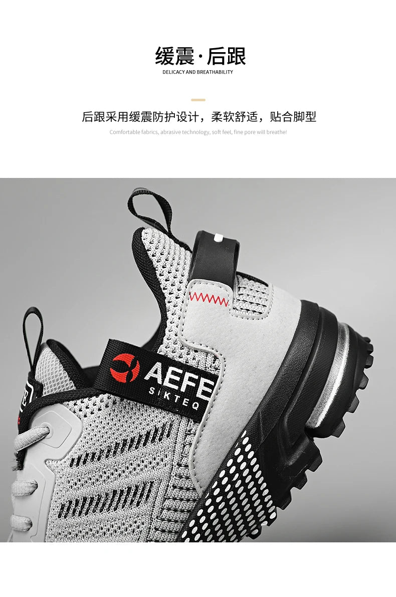 YRZL Men Casual Sport Shoes Breathable Lightweight Sneakers Outdoor Mesh Running Shoes Athletic Jogging Tenis Walking Shoes Man