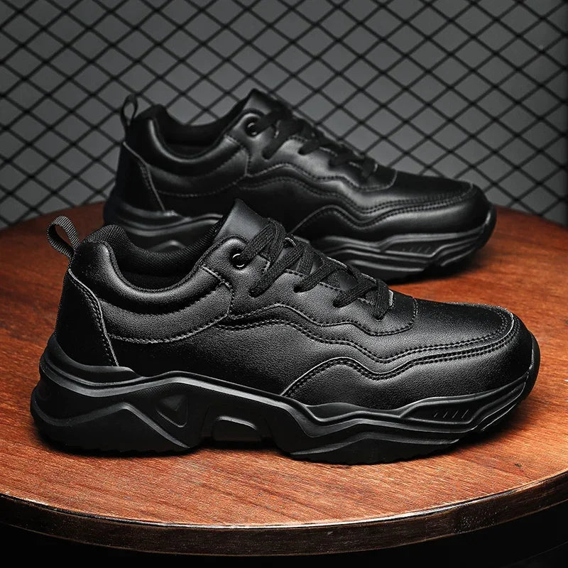 Winter Men Casual Shoes Breathable Warm Walking Sneakers Outdoor Lightweight Male Sport Shoes Lace-up Mens No-slip Running Shoes