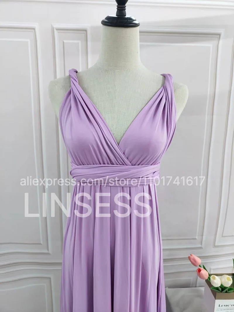 Multiway Maxi Dress Bridesmaid Dress Infinity Cocktail Dress Floor Length Bridesmaid Dress Maxi Dress for Bridesmaid Gifts