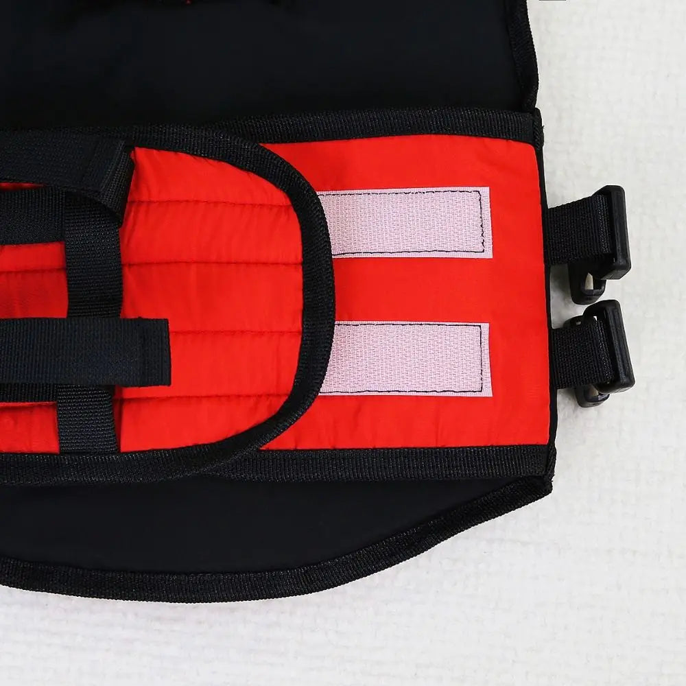 Pet Supplies Adjustable Pet Swimming Jacket High Flotation Reflective Dog Swimming Vest Breathable Pet Life Vest Swimming