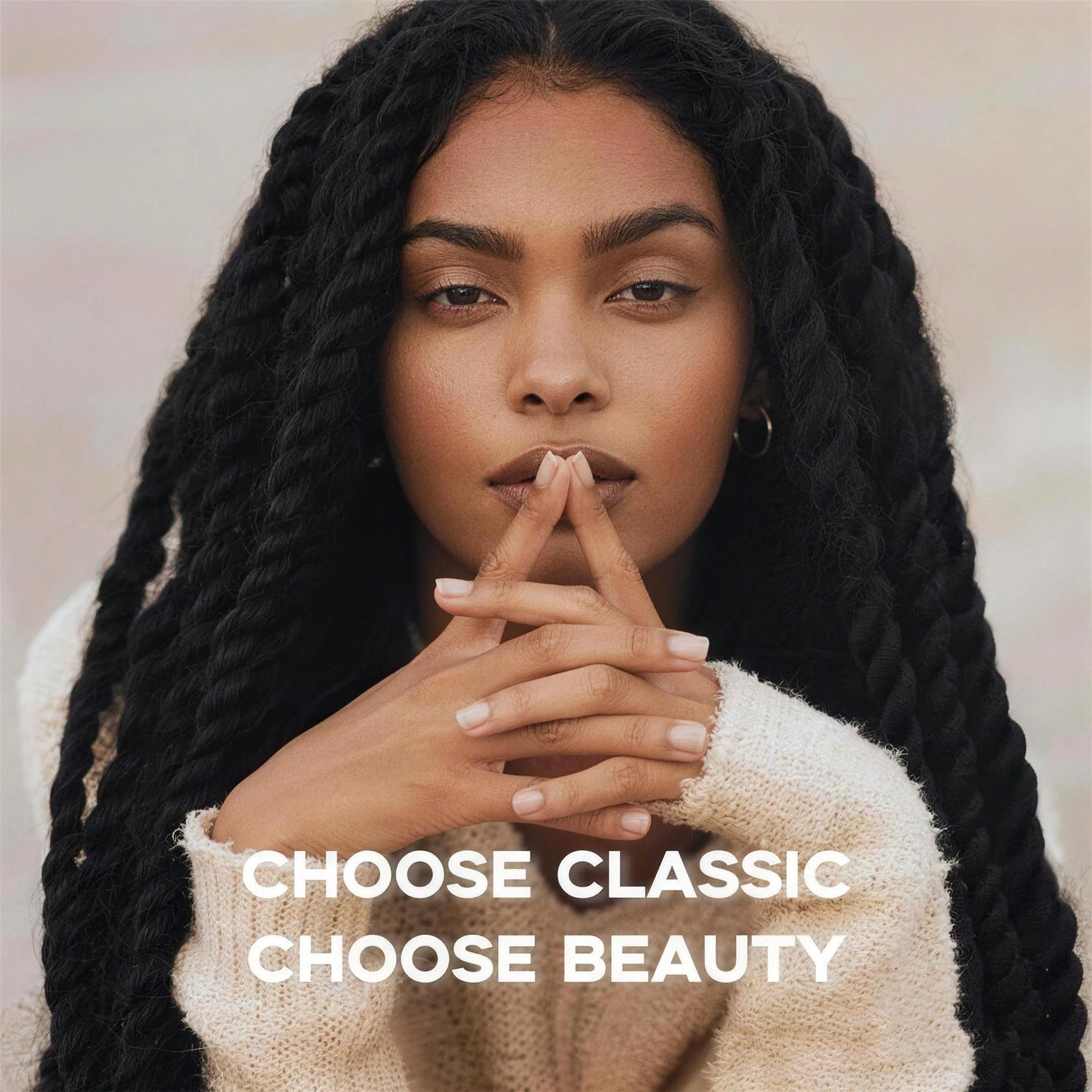 Marley Twist Braiding Hair Pre Stretched Ombre/Solid Colors Afro Kinky Curly Crochet Hair for Faux Locs Jumbo Marley Twists Hair
