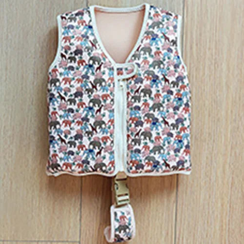 Baby Swimwear Sunscreen Swimsuit for Girls Swimming Summer Clothes Baby Vest Buoyancy Swim Accessories One-piece Beach Swimwear