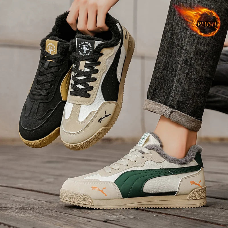 Men Casual Sneakers Winter Running Shoes Outdoor Casual Platform Sneaker Anti Slip Footwear Fashion Sport Shoes Size 39-44