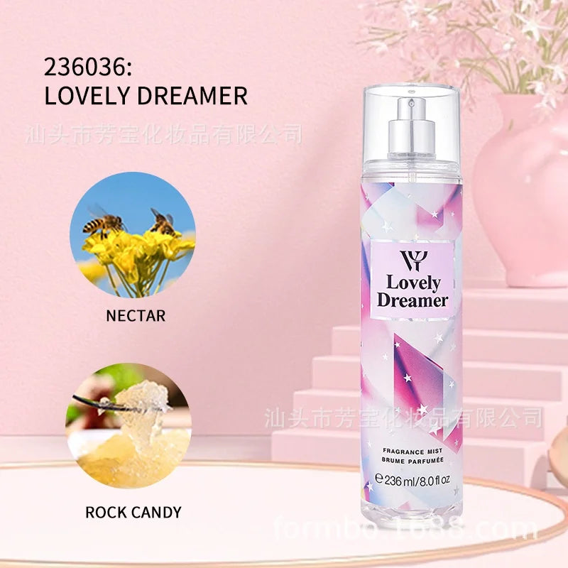 Women Secret Flower Season Perfume 236ml Body Mist Victoria Charm Lasting Body Spray Fresh Fruity Deodorant Purifying Air Spray