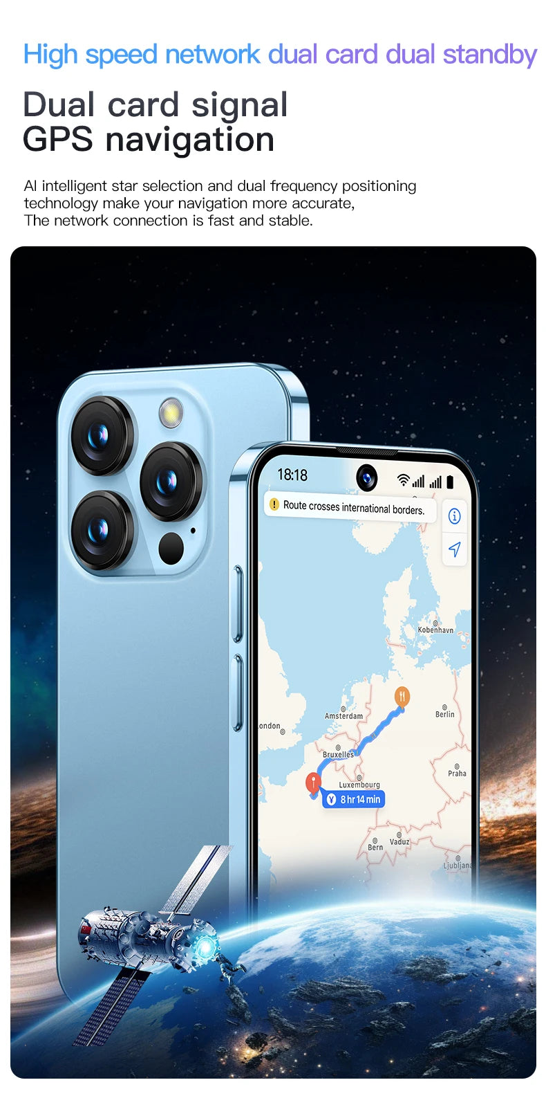 SOYES XS19 3G Smartphone 3.88inches MTK 2GB RAM 16GB ROM 5MP Camera Dual SIM Card Type-C Android Cellphone Face Unlock