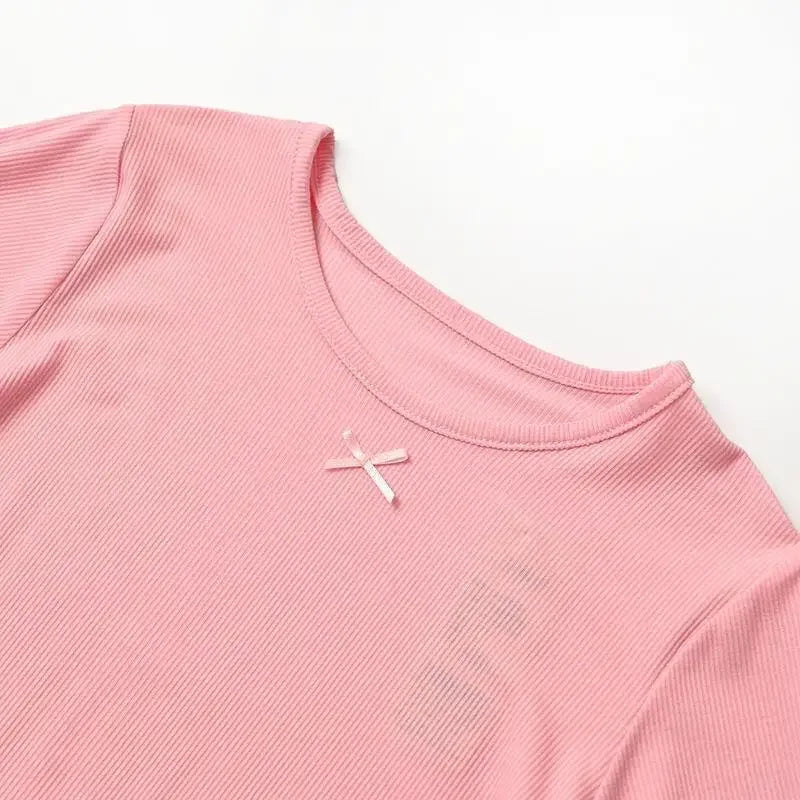 Girls Ice Silk Set Thin Children Homewear Clothes Summer Kids Air Conditioning Short Sleeve Children Sets Girl Pajamas Outfit