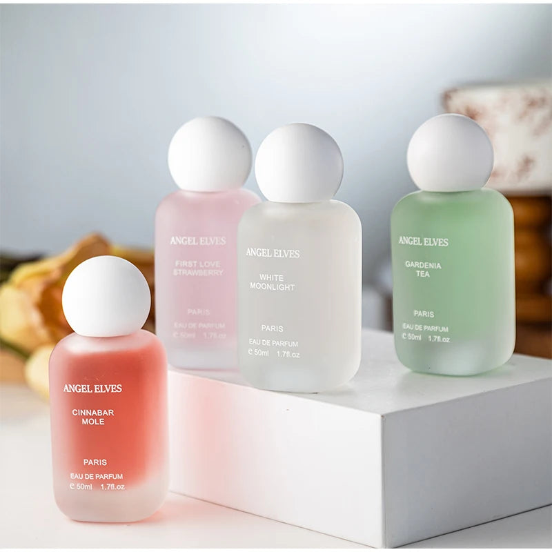First Love Series Unisex Perfume Long-lasting Fresh Gardenia Tea Fruity Eau De Toilette Youth Girl Body Fragrance Spray New 50ml