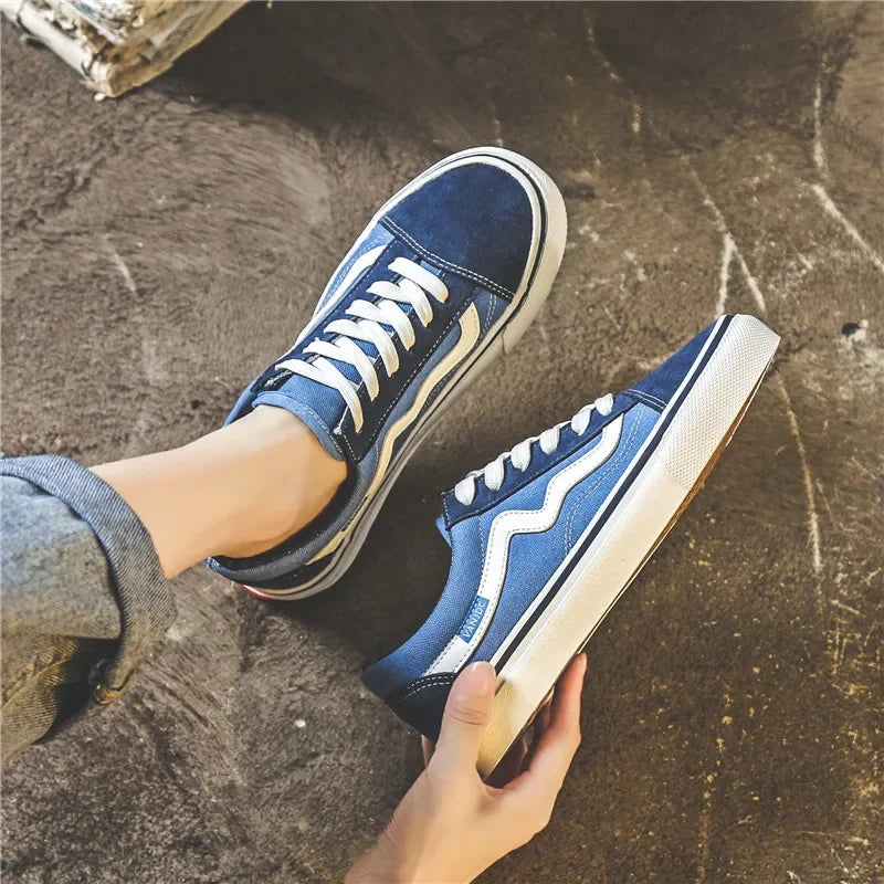Lady Autumn Winter Casual Sneakers Women Comfort Canvas Shoes Men Loafers Unisex Students Casual Sports Shoes Flat Walking Shoes