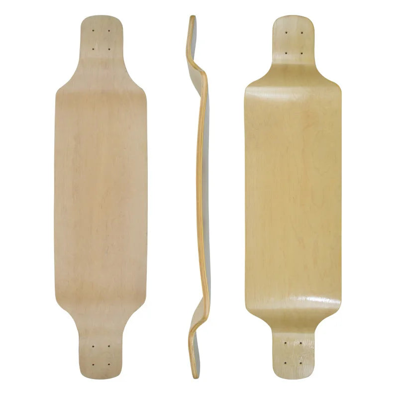 Drop Down Skateboard, Long Board Deck, Maple Board, DIY Skate Board, Parts Supply, 101cm Deck, 9-Tier Longboard