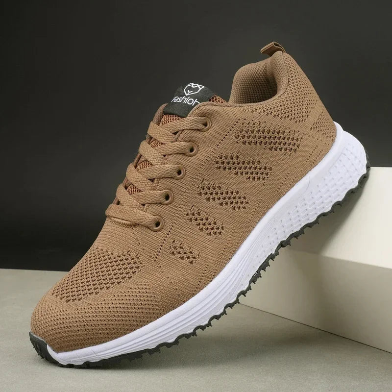 Women Walking Shoes Lightweight Breathable Sneakers 2025 Men Women Couple Casual Shoes Large-sized36-44 Flats Sneakers Men Shoes
