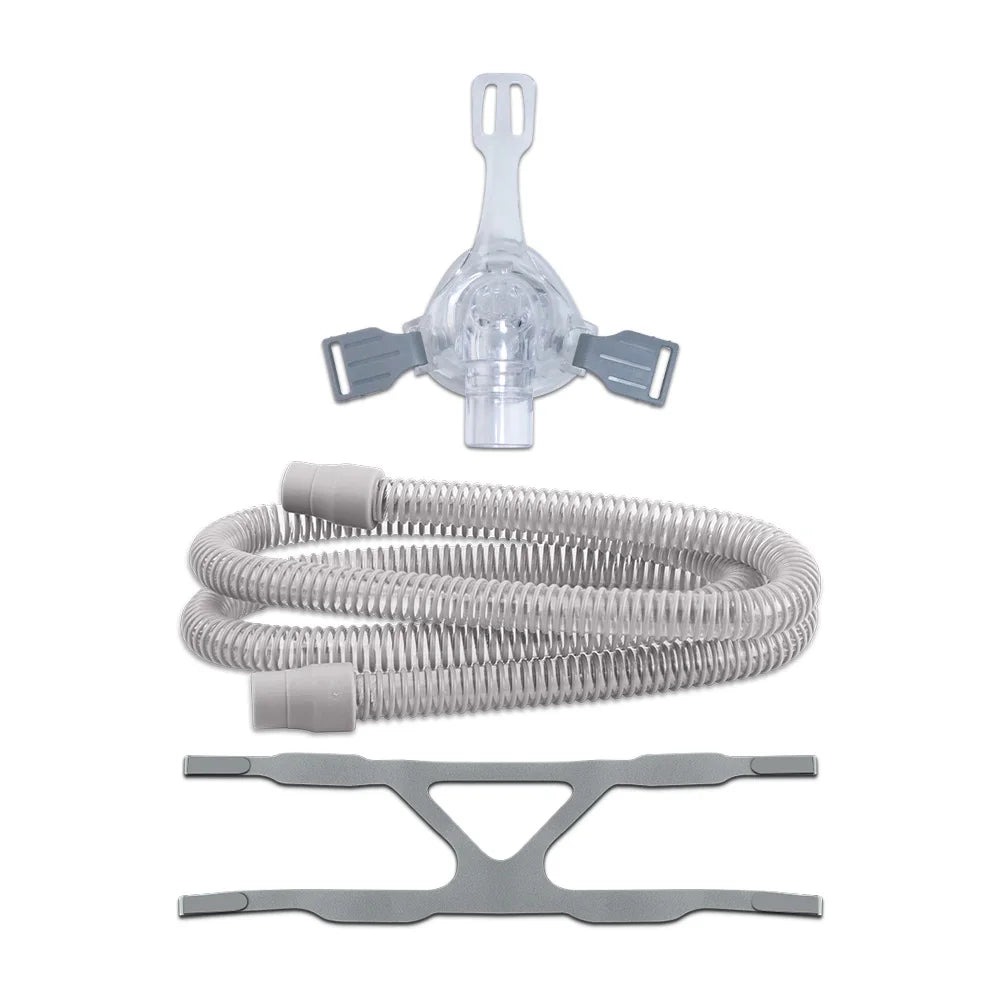 Nasal Mask Full Face Mask CPAP Auto CPAP APAP BIPAP Machine Reusable Nose Facial Mask for CPAP Machine Anti Snoring Sleep Aiding