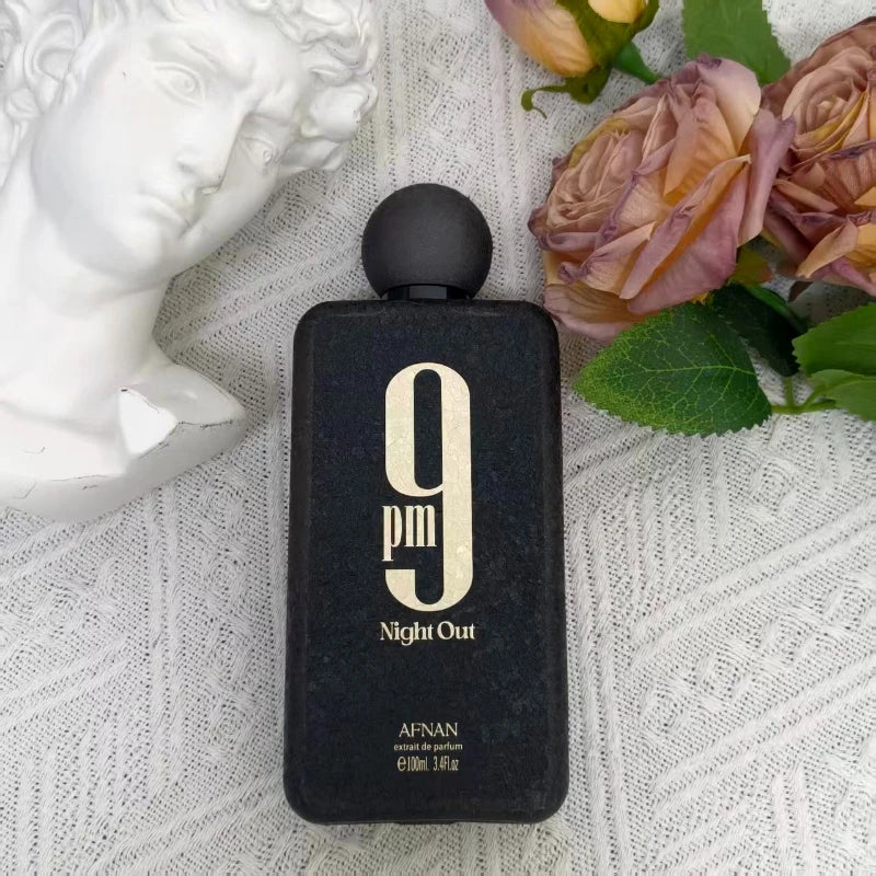 Perfumes and Colognes Perfumes Arabes Perfume Man 9PM Night Out AFNAN 9pm Woody Masculine Rich Attractive Luxury Scent 100ml
