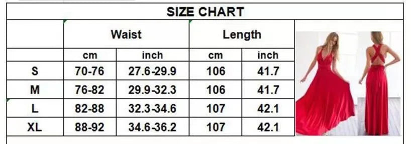 Multiway Maxi Dress Bridesmaid Dress Infinity Cocktail Dress Floor Length Bridesmaid Dress Maxi Dress for Bridesmaid Gifts