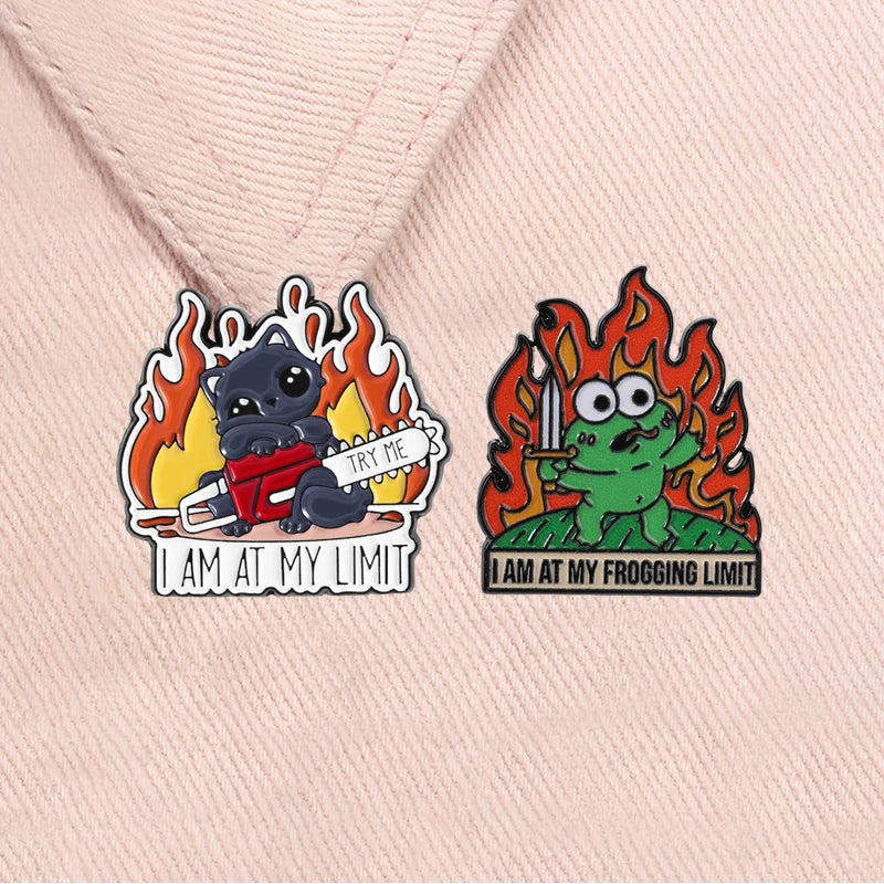 4-20pcs/set Red Eared Rabbit Enamel Pins Anime Characters Turbo Granny Cat Holy Jesus Medical Brooches Lapel Badge Jewelry Gifts