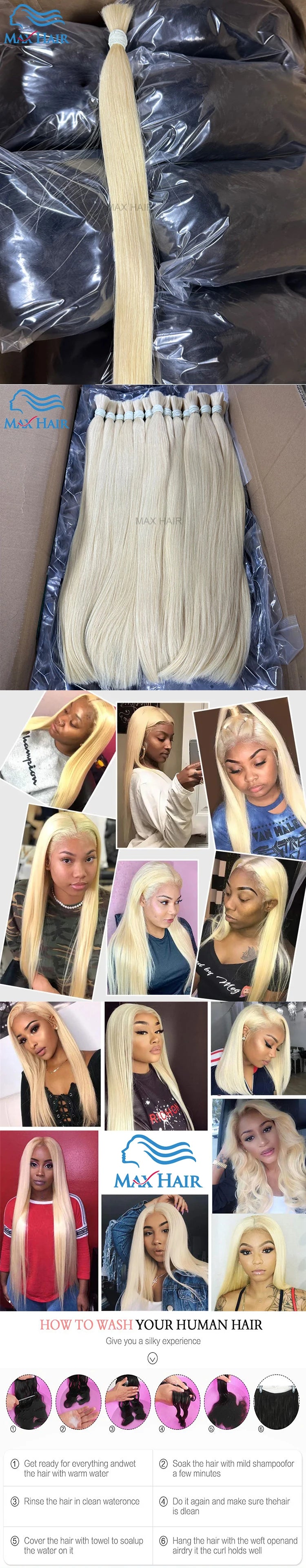 Human Hair Bulk No Weft Virgin Remy Hair Vietnamese Hair Straight Hair Bulk Real Natural Hair No Weft For Braiding Wholesale