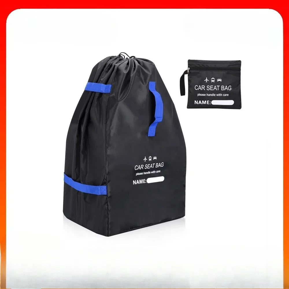 Car Seat Bag Backpack Universal Infant Carseat Storage Bag for Airplane Gate Check Large Durable Carseat Travel Bag with Straps