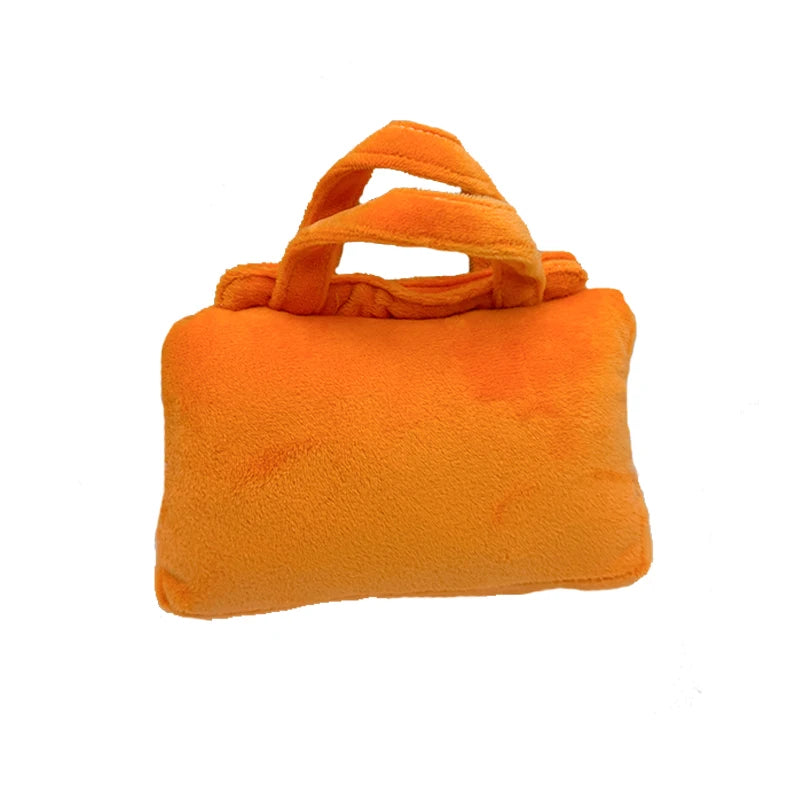 Luxury Desigenr Handbag Dog Toys Plush Squeaky Pet Accessory Puppy Chewing Bite Toy