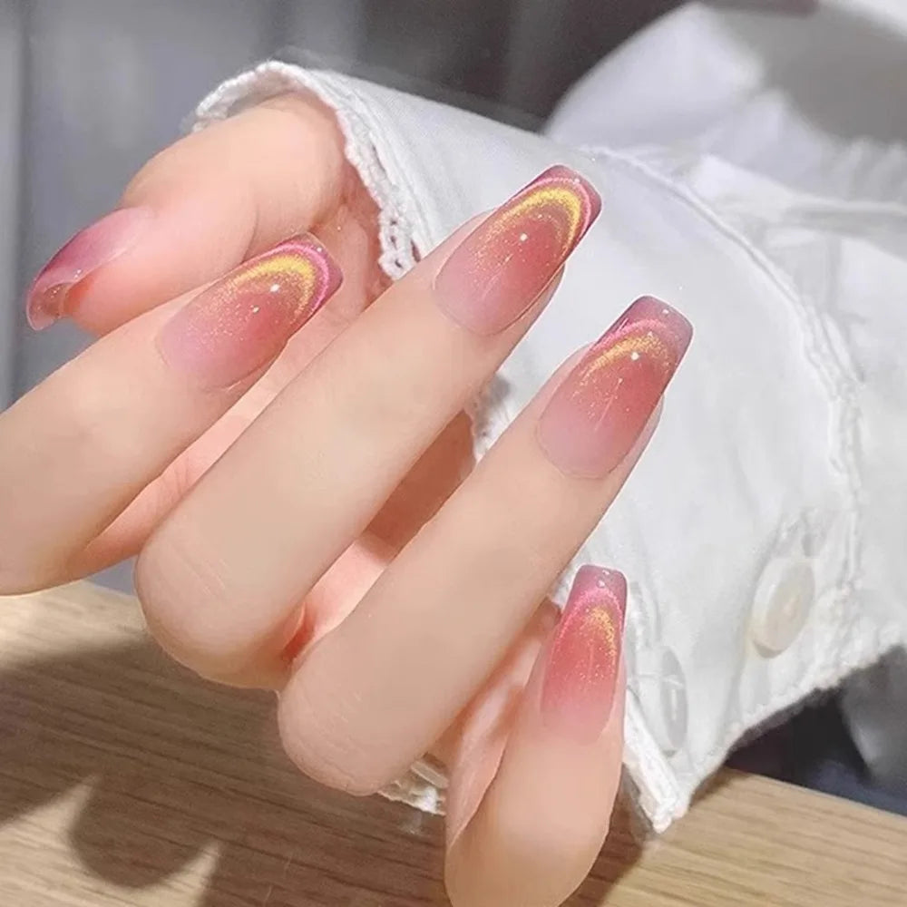 Salon Cat's Eye Gel Nail Polish 3D Dual Head Magnetic Stick for Painted Nails Art Design Nail Art Tools 60x10x3mm