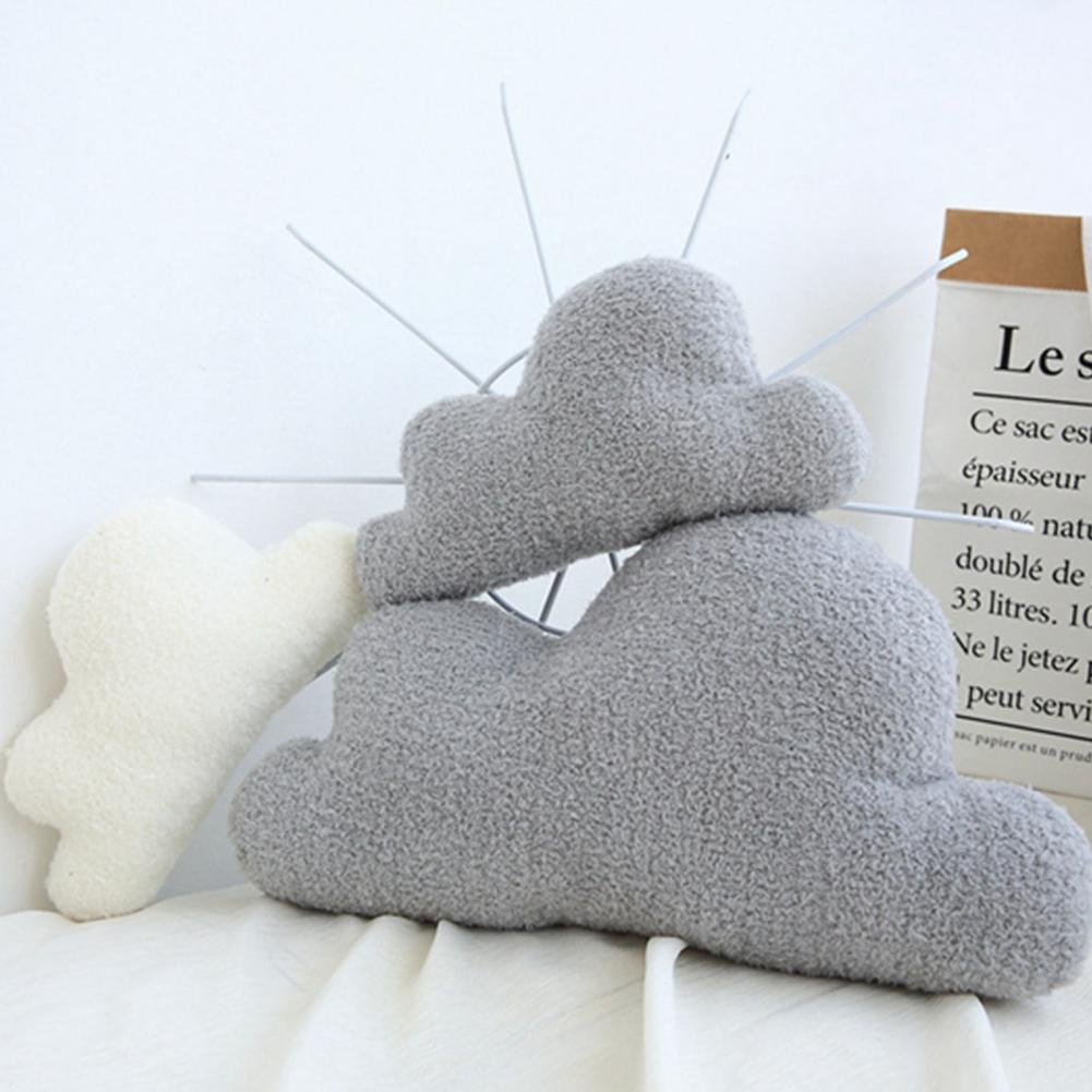 Cloud Pillow Cushion Throw Pillow Cute Stuffed Nap Sleep Pillow Lumbar Pillow Plush Toy Sofa Pillow Cushion Home Decorations