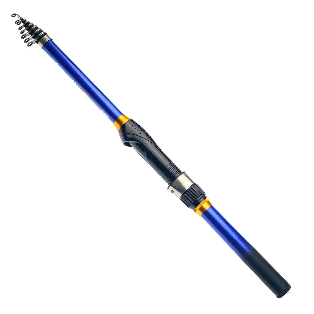 JOSBY Telescopic Rock Fishing Spinning Rod 3.0M/2.7M/2.4M/2.1M /1.8M/1.5M Portable Travel UltraLight Mini Pole Pesca