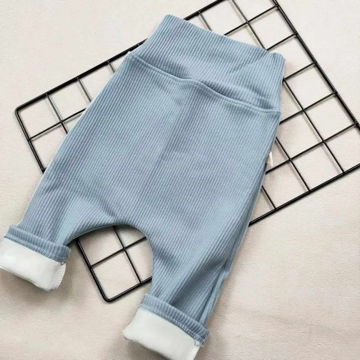 0-3Y Baby Winter Underpants Korean Edition Baby Autumn Winter Clothing Girl High Waist Plush Boys' Warm Underpants