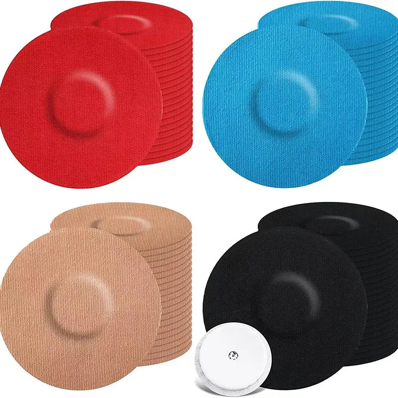 40/30/20/10PCS Freestyle Libre Sensor Stickers Sports Breathable Waterproof Adhesive Patches Overpatch Tape for Climbing