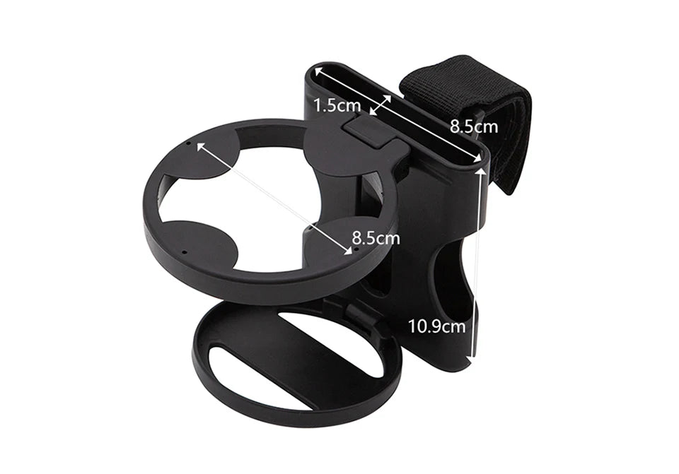 Foldable Cup Holder For Stroller Phone Holder Universal Pram Baby Stroller Accessories Baby Bottles Rack Suitable Outside Travel