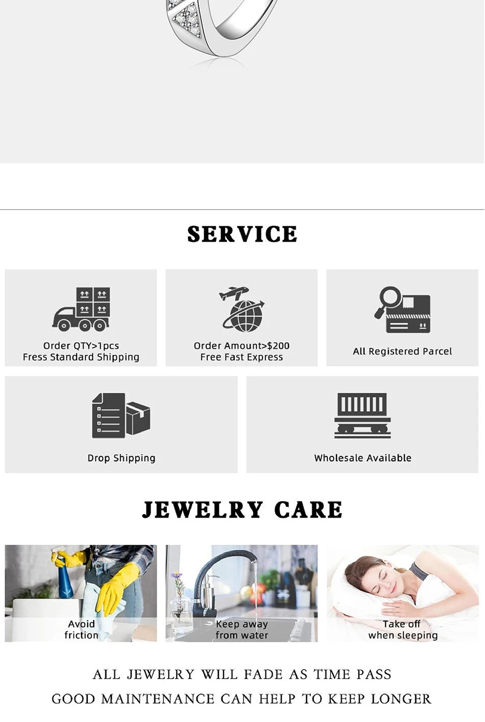 PERFANY All Moissanite Ring for Women Men S925 Pure Silver Couple Ring Simple Wedding Fashion Jewelry Birthday Gift