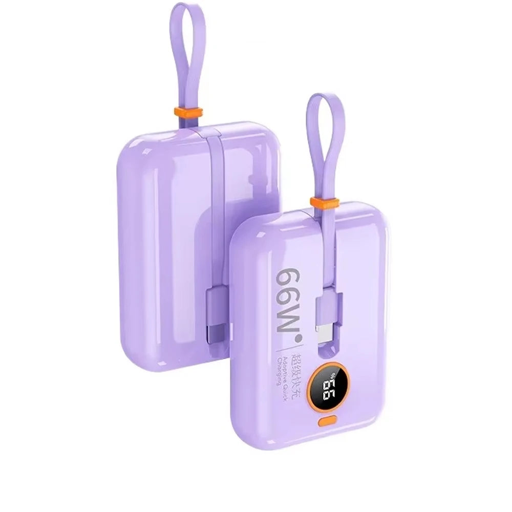 50000mAh Power Bank 120W Super Fast Charging 100% Sufficient Capacity Portable Battery Charger Digital Display For iPhone Xiaomi