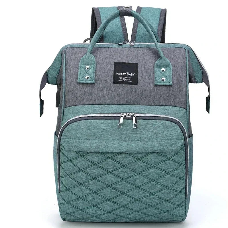 Mother Large Capacity Nappy Backpacks with Changing Mat Convenient Baby Nursing Bags Mommy Diaper Bags Baby Stroller Hanging Bag