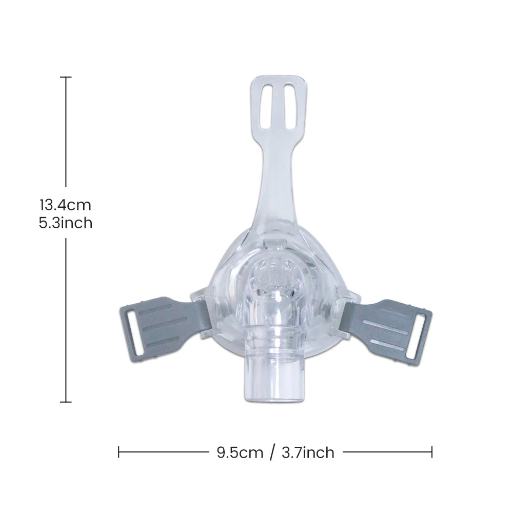 Nasal Mask Full Face Mask CPAP Auto CPAP APAP BIPAP Machine Reusable Nose Facial Mask for CPAP Machine Anti Snoring Sleep Aiding