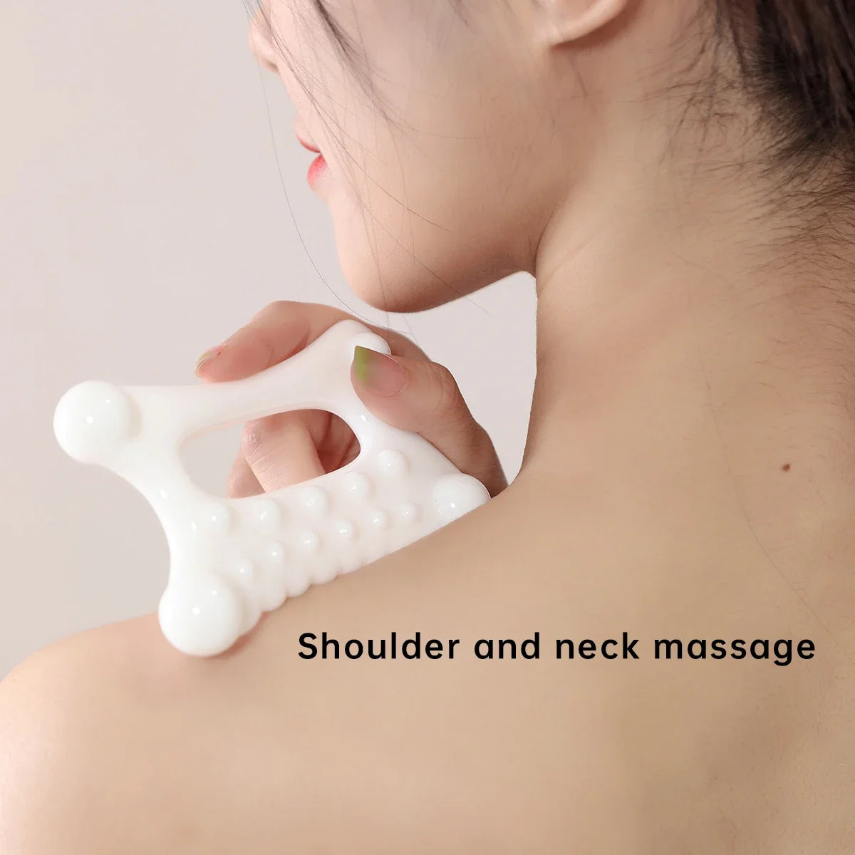 2024 Resin Gua Sha Stone – Facial & Body Massage Tool, Anti-Static Skin Care Scraper for Women