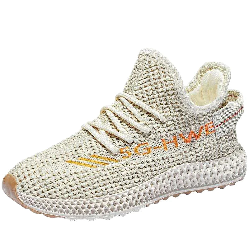 Women's Sneakers 2023 New Fashion Breathable Trainers Comfortable Sneakers Women Mesh Fabric Lace Up Female Footwear Women Shoes