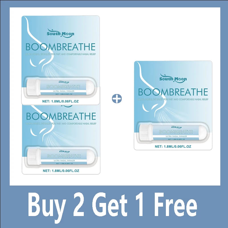 Herbal Soothing Inhaler Cleaning Nasal Improve Discomfort Gentle and Non-irritating Nasal Inhaler Long-Lasting Refreshing