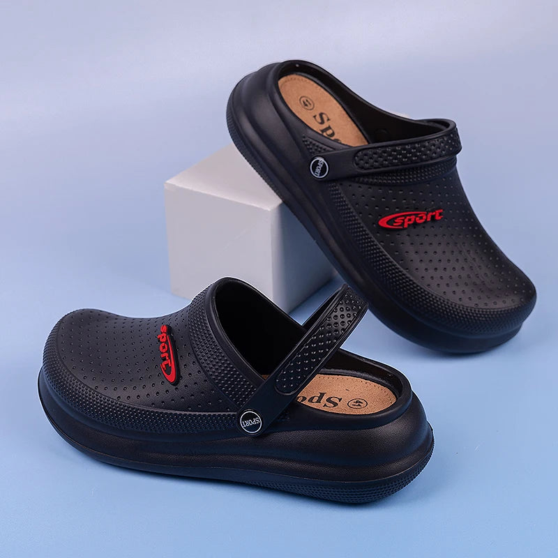 Men Flip Flops Summer Shoes Man Outside Beach Slippers EVA Light Soft Slipper Unisex Footwear Male Sandals Women Trend Sandals
