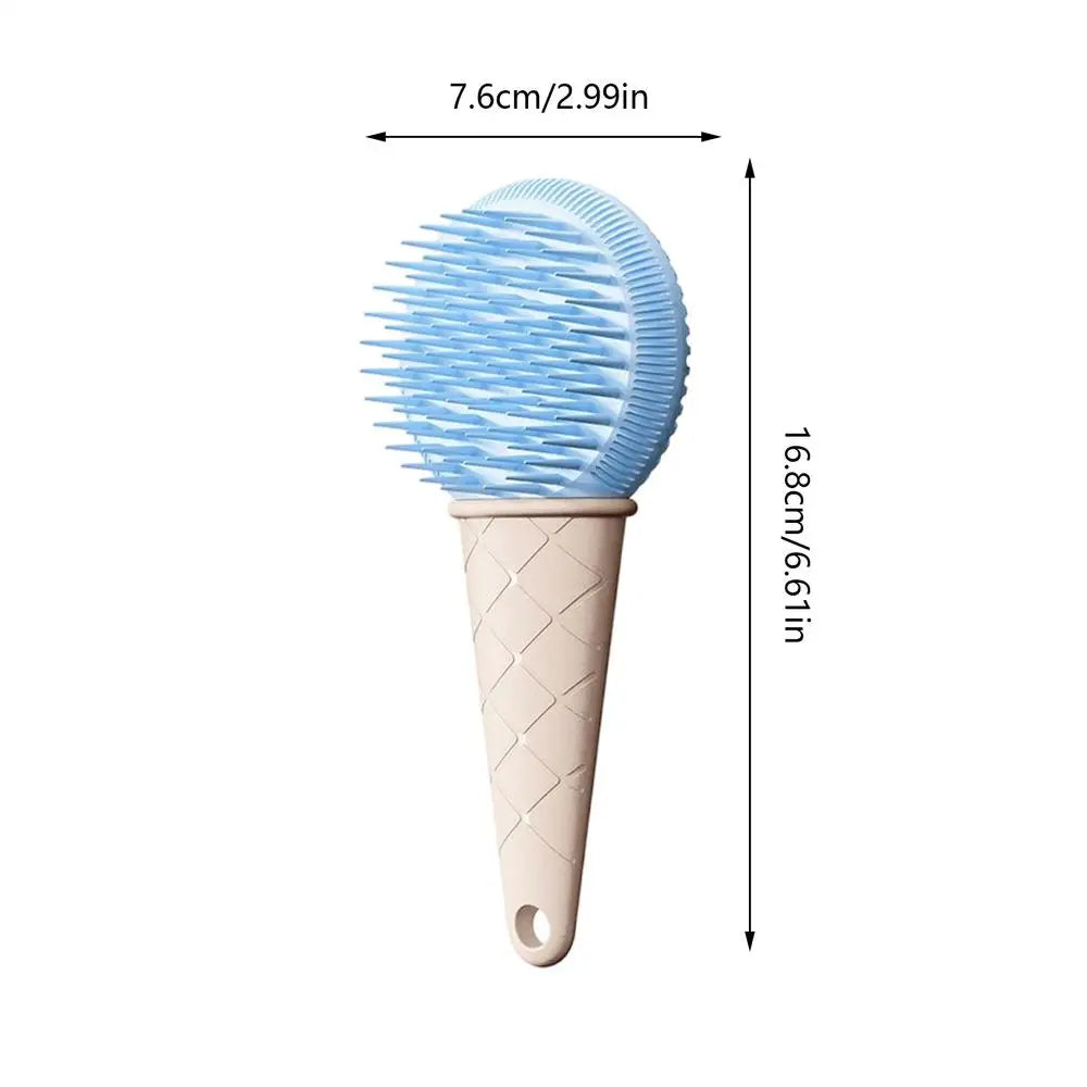 Dog Grooming Brush Animals Skin Massaging Soft Bristles Pet Cat Dog Hair Grooming Brush For Indoor Outdoor Long Short Coat Small