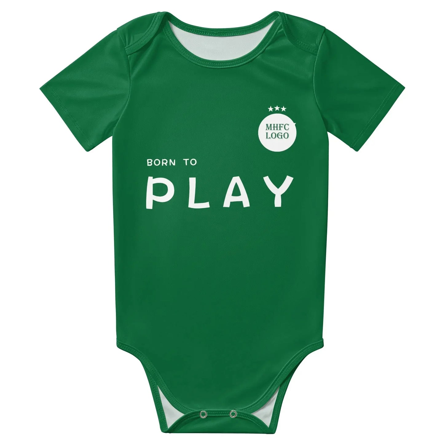 Maccabi MHFC Haifa Green Apes Baby Bodysuit Unisex Shirt Newborn Onesie Boy Girl Undershirt Outfit Baby Romper