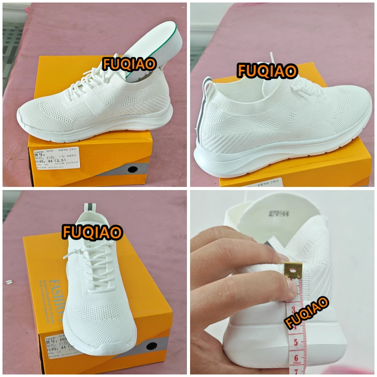 Unisex 6CM Height Increase Breathable Mesh Casual Shoes Lightweight Comfortable Elevator Sneakers for Men & Women Walking Shoes