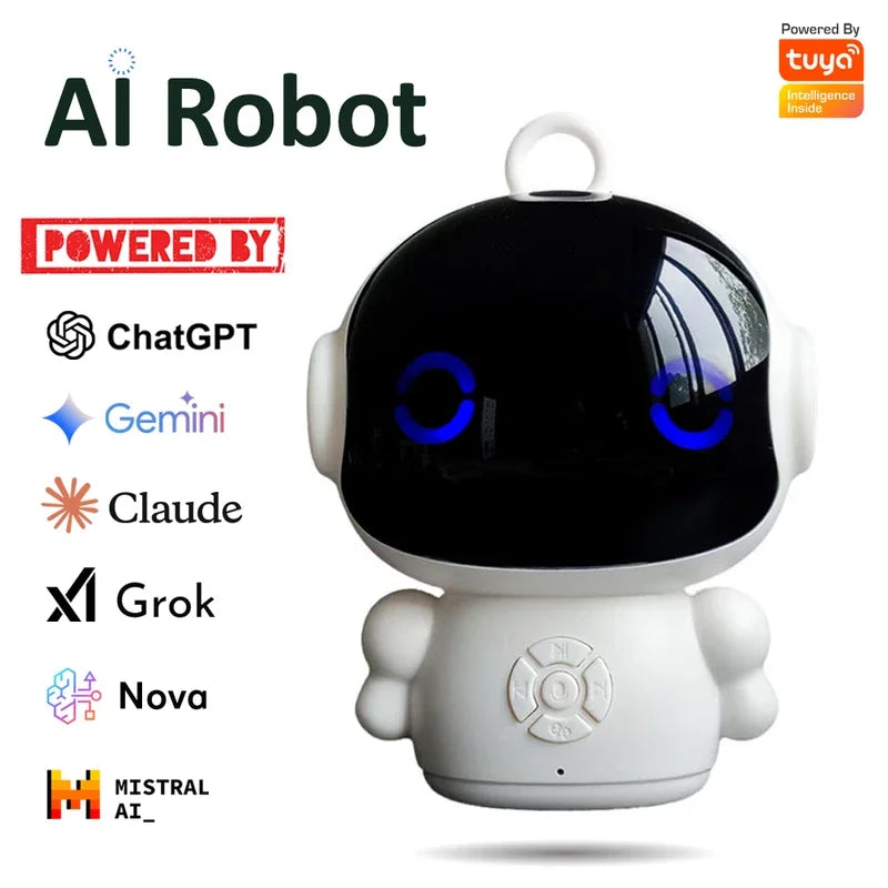 Tuya Smart Life AI Voice Recognition Robot Early Education Toys for Kids Speech Interactive Telling Stories Companion Chatbot