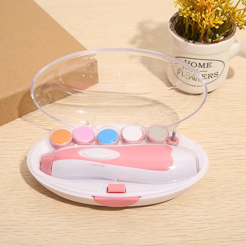 Baby Care Kit Kids Hair Nail Healthcare Thermometer Grooming Brush Kit Clipper Scissors Nail clipper Newborn Care Cleaning Set