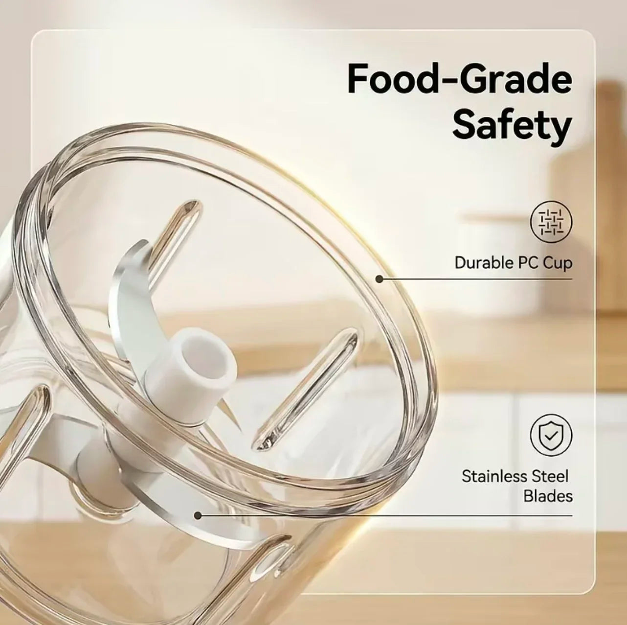 Mini Electric Garlic Masher Crusher Wireless USB Rechargeable Vegetable Chopper Garlic Crusher Food Chopper Kitchen Gadgets New