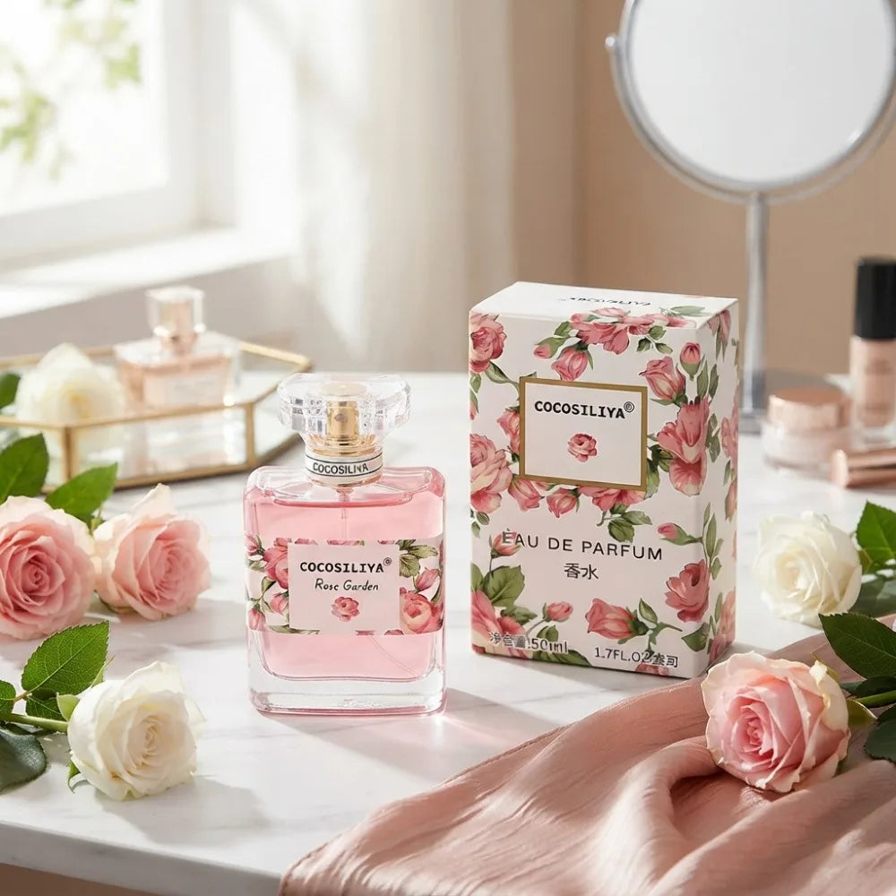 New 50ML Perfume Long-lasting floral fragrance Osmanthus Rose Lavender Gardenia Eau de Parfum For Unisex Original Perfume Brand
