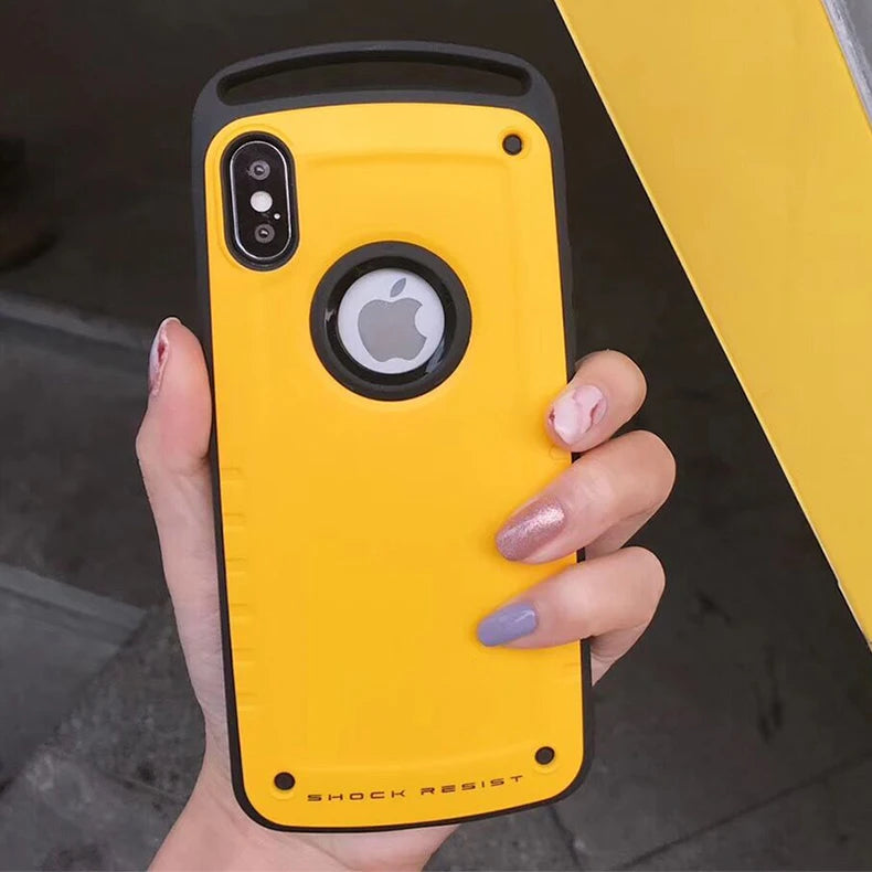 Root go Hybrid Shockproof Case For iPhone 13 12 Pro Max Heavy Duty Armor Case For iPhone 11 X XS Max XR 8 7 Plus Silicone Cover