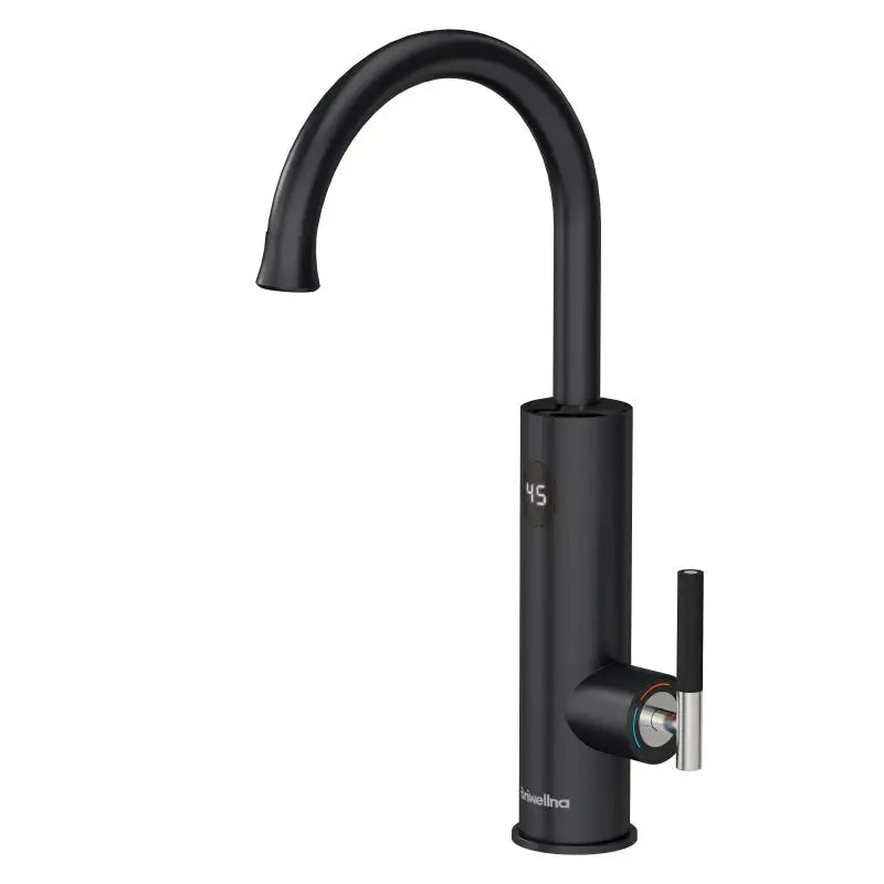 Briwellna Electric Water Heater Hot Water Faucet 2 in 1 Basin Tap Tankless Geyser 220V Instant Water Heater Faucet For Home