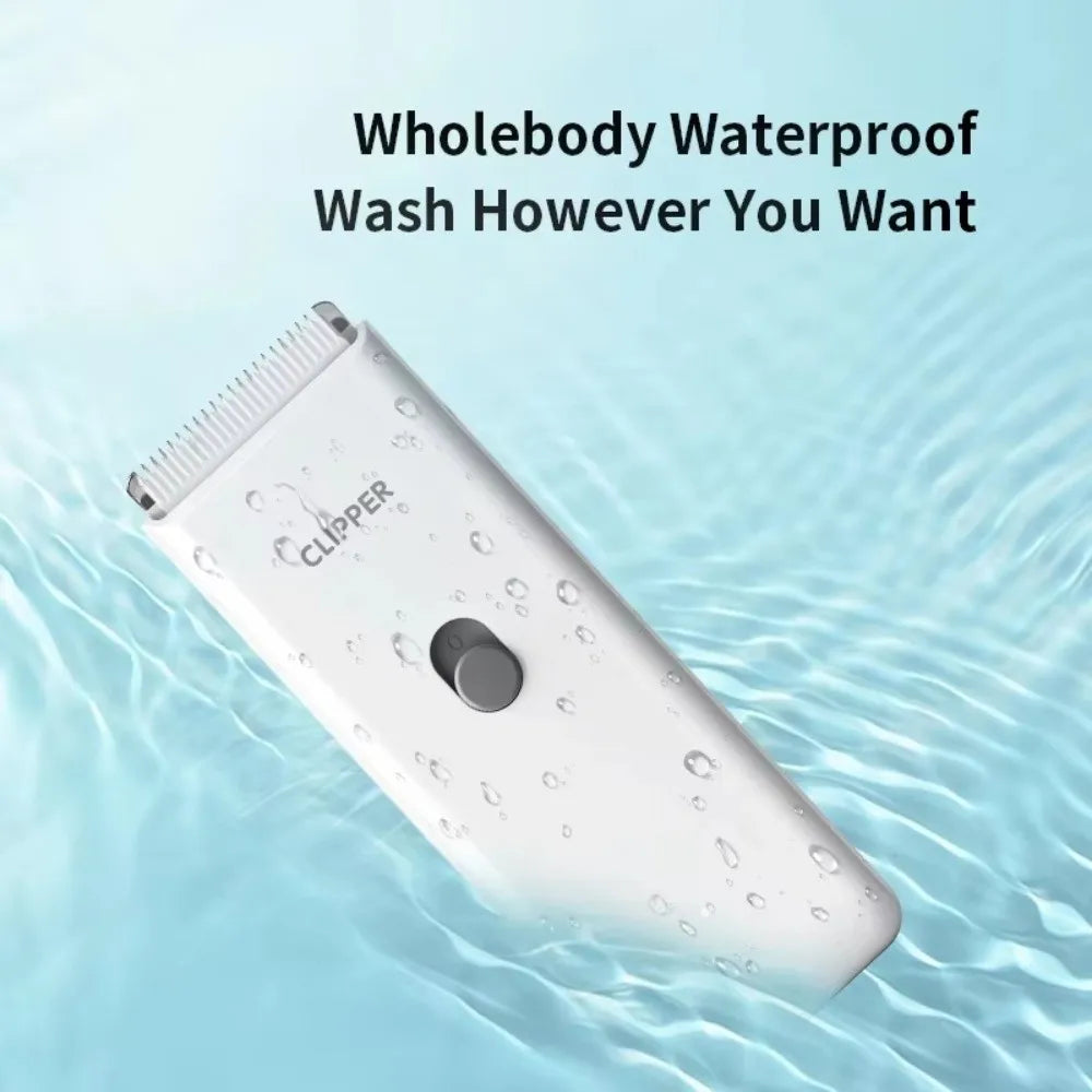 Professional Dog Hair Clipper Waterproof Wireless Cat Grooming Clipper Mute Low Noise Pet Electric Clipper For Cats and Dogs