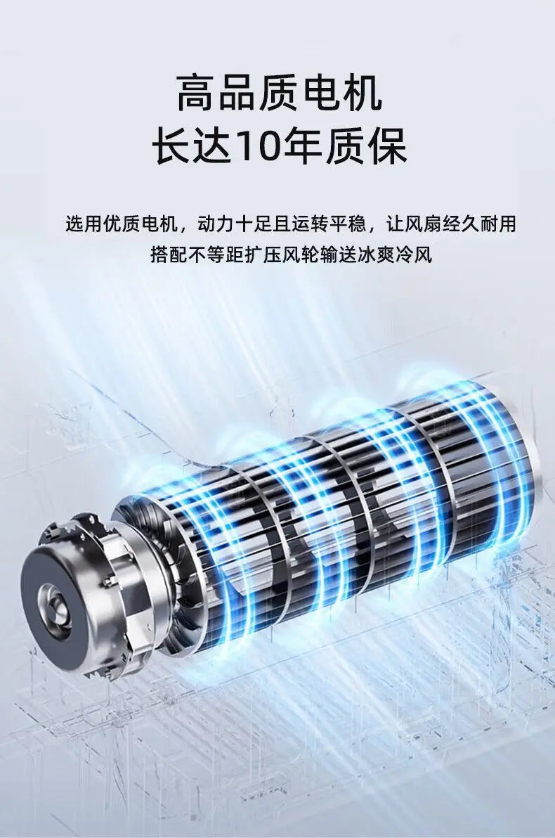 Midea refrigeration fan household single cooling water cooler air conditioner mobile voice remote control water air conditioner