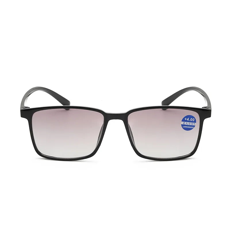 Intelligent Multifocal Progressive Reading Glasses for Men Women Near and Dual-Use Automatic Adjustment Eyewear +100 +150 +200