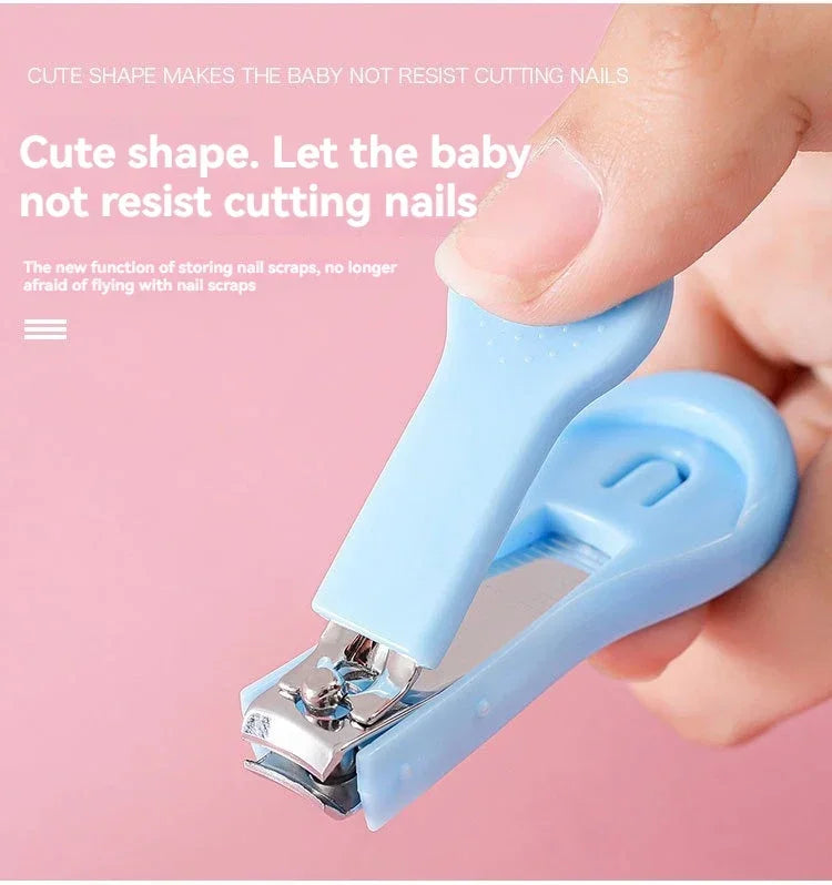 Hair Health Care Thermometer Grooming Brush Clipper Teether Toothbrush Kit Baby Essentials 10PCS Baby Nail Trimmer Care Set Kid